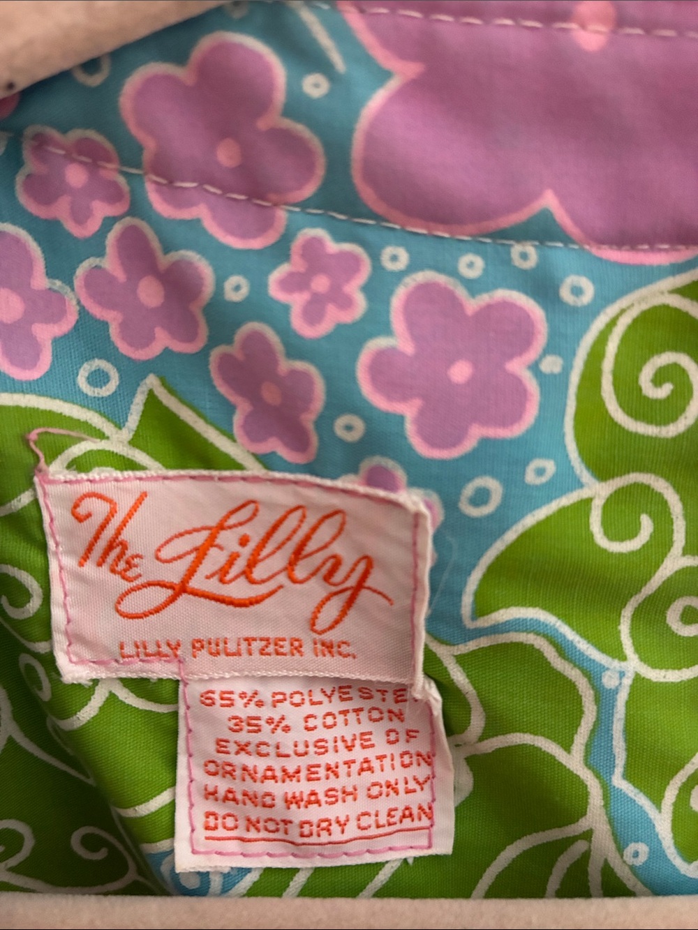 Vintage 1960 Lilly Pulitzer Sleeveless Green Shift Dress 12 - Picture 4 of 16